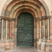 Denmark - The Ribe Cathedral gate