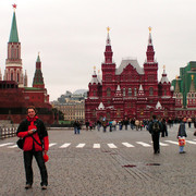 Brano at the Red Square, Moscow