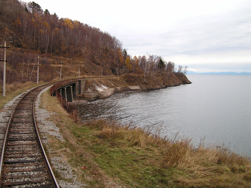 Local train around Baikal 14