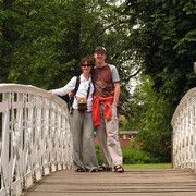 Denmark - Tom and Paula in Ribe