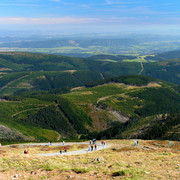 Czechia - Krkonoše - beautiful views from Mt. Sněžka