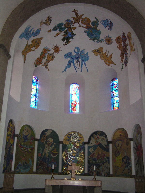 Denmark - paintings inside Ribe Cathedral