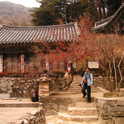 South Korea - a temple in Gyeryong-san mountain