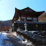 South Korea - a Dharma Hall in Mu Sang Sa Temple