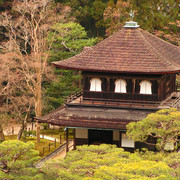 Japan - Silver Pavilion Temple (Ginkakuji) in Kyoto