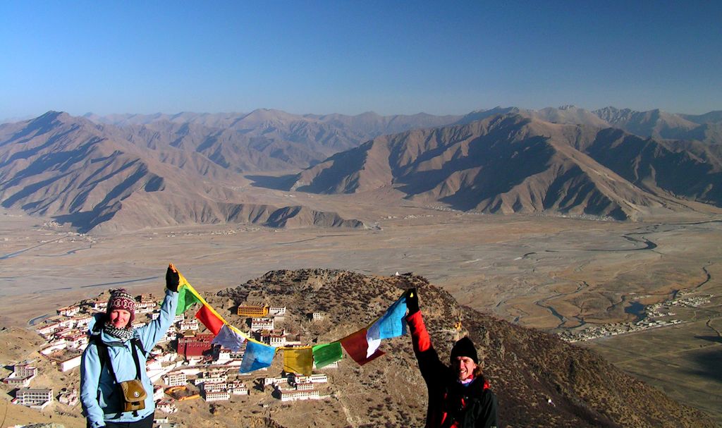 Tibet - Ganden monastery 06