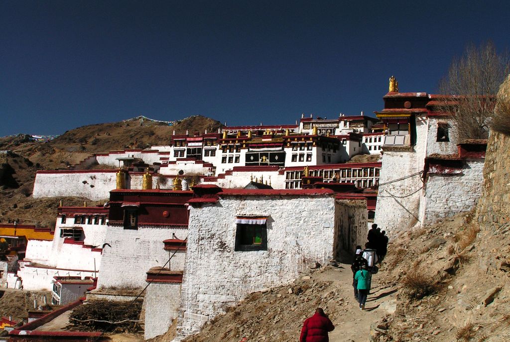 Tibet - Ganden monastery 33