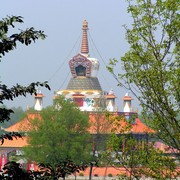 Nepal - Lumbini - Tibetan temple