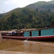 Laos - to Luang Prabang by boat01