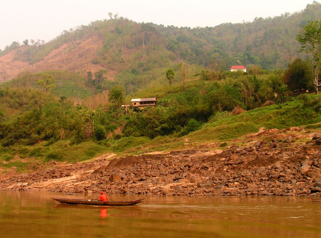 Laos - to Luang Prabang by boat 11