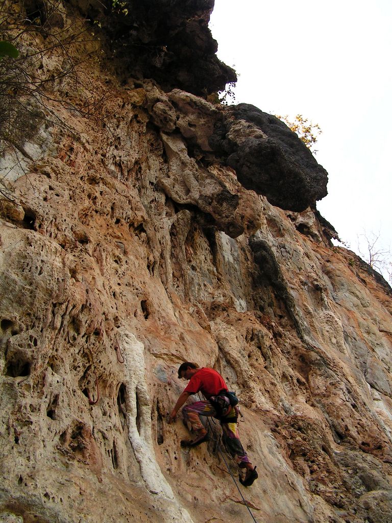 Laos - climbing in Van Vieng 21