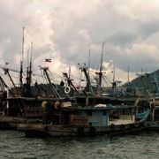 Malaysia - Borneo - in a port of Sandakan 02