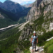 The Italian Dolomites - Via ferrata Strobel 03