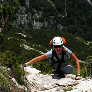 The Italian Dolomites - Via ferrata Strobel 10