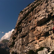 The Italian Dolomites - Via ferrata Strobel 28