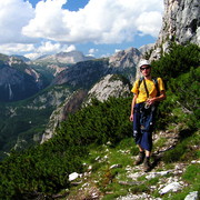 The Italian Dolomites - Via ferrata Strobel 40
