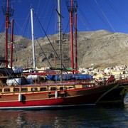 Greece - Kalymnos - the port in Pothia 02