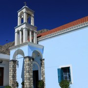 Greece - a church in Telendos island