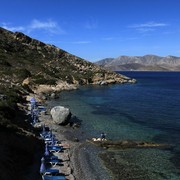 Greece - a beach at Telendos island 02
