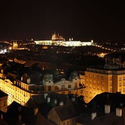 Czechia - Prague Castle from Old Town Hall Tower