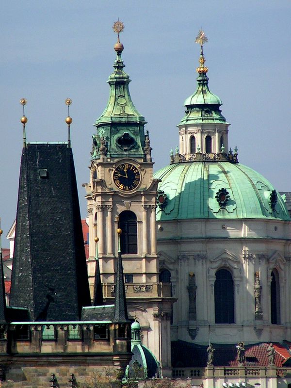 Czechia - Prague - towers in Old Town