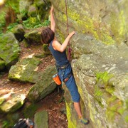 Czechia - rock climbing in Choustnik 28