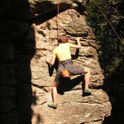 Czechia - rock climbing in Choustnik 39