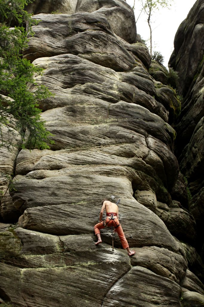 Czechia - sandstone climbing around Bischofstein