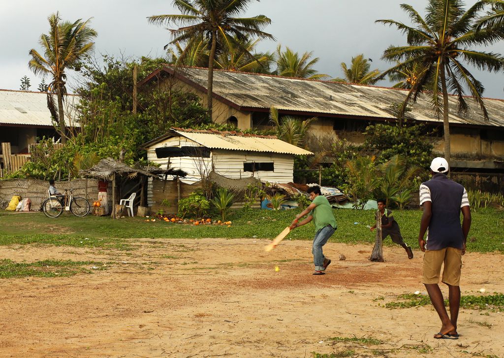 Sri Lanka - Negombo - cricket game