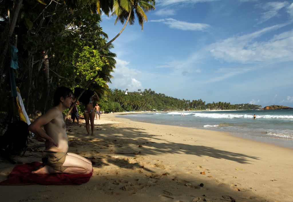 Sri Lanka - Brano on Mirissa beach