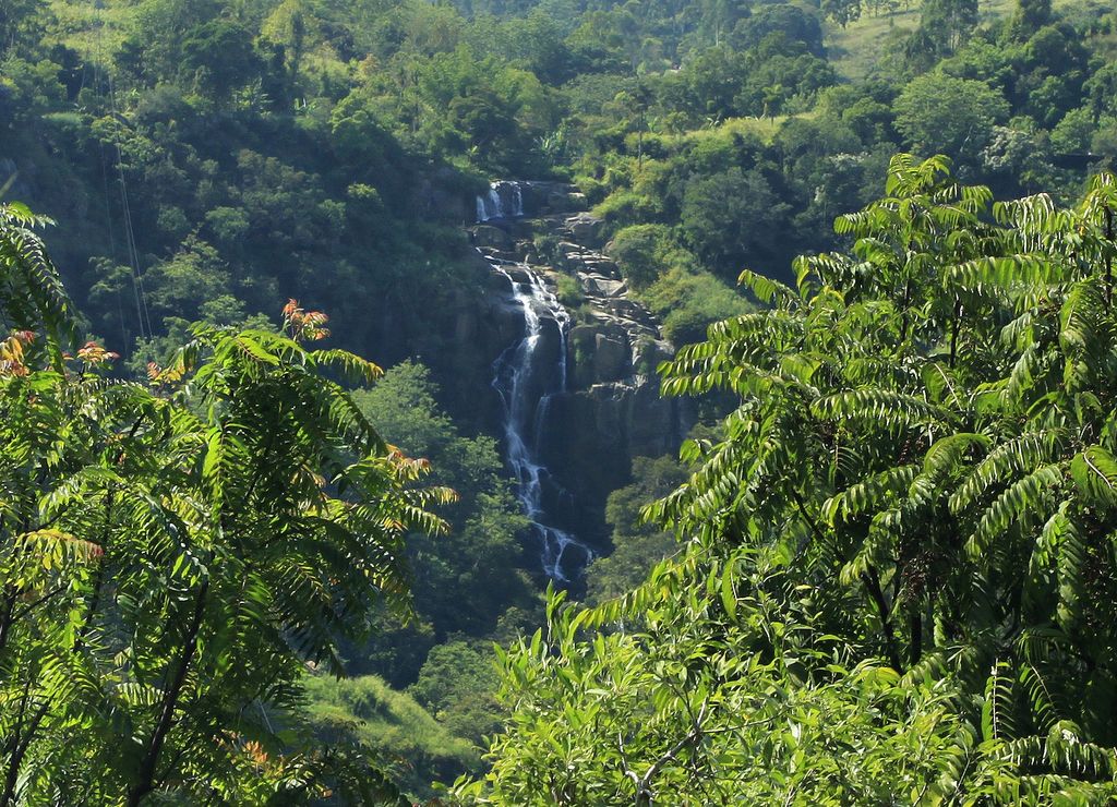 Sri Lanka - a waterfall in Ella