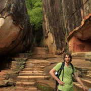 Sri Lanka - Sigiriya - a cobra cave