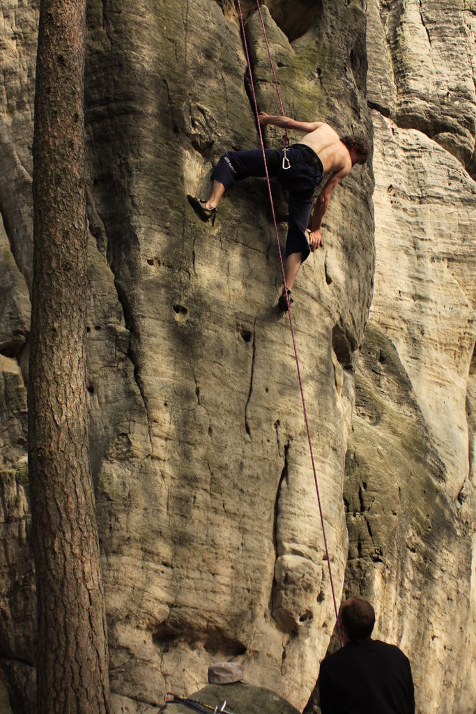 Czechia - climbing in Adrspach-Teplice rocks 70