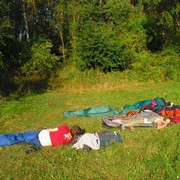 Czechia - sleeping outside in Kozelka