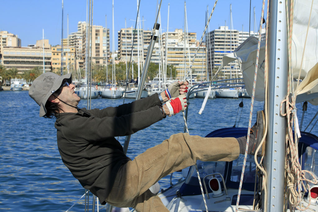 Sailing in the Bay of Palma de Mallorca 03
