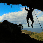 Mallorca - rock climbing in Ermita de Betlem 11