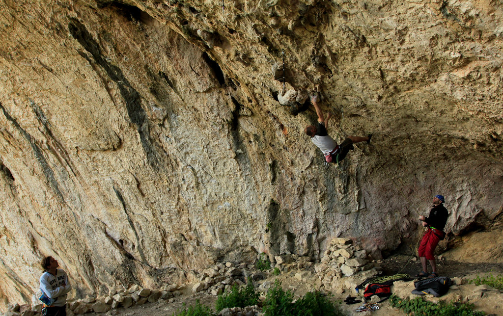 Mallorca - rock climbing in Ermita de Betlem 12