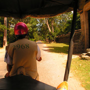 Cambodia - Our driver in Angkor wat