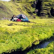 The best camping place in Iceland