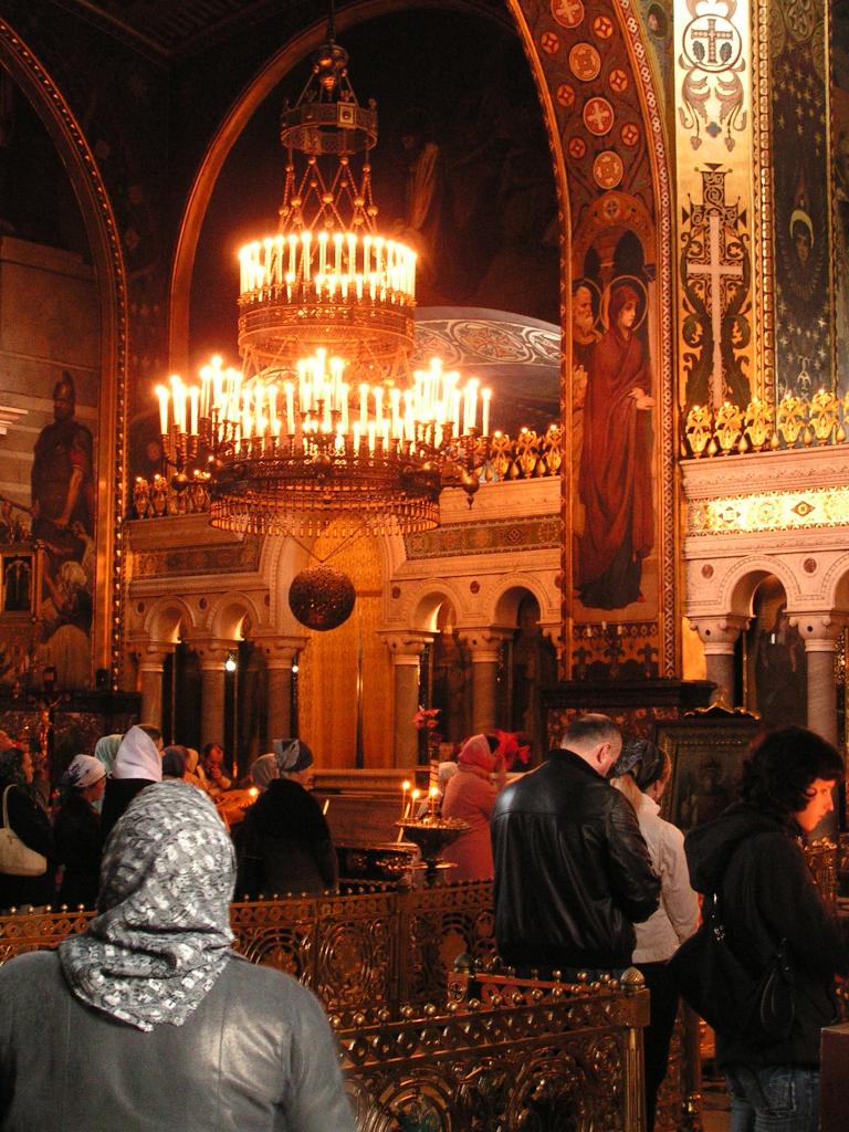 In the St. Volodymyr's Cathedral - Kiev