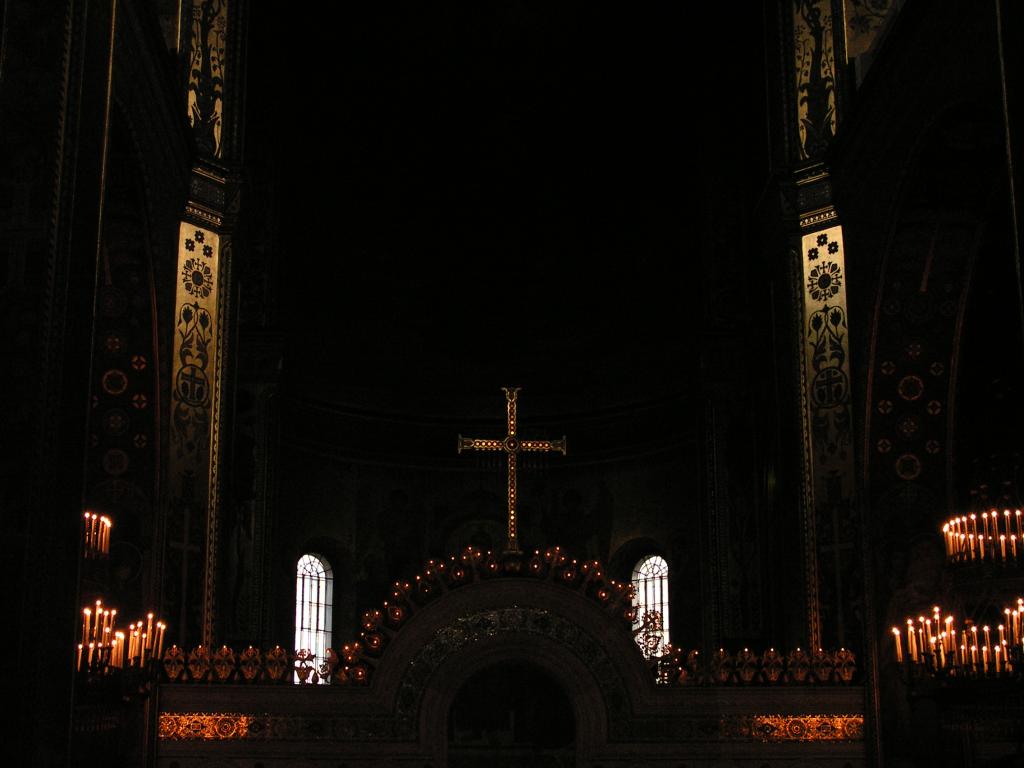 Inside the St. Volodymyr's Cathedral - Kiev