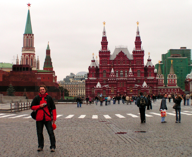 Brano at the Red Square, Moscow