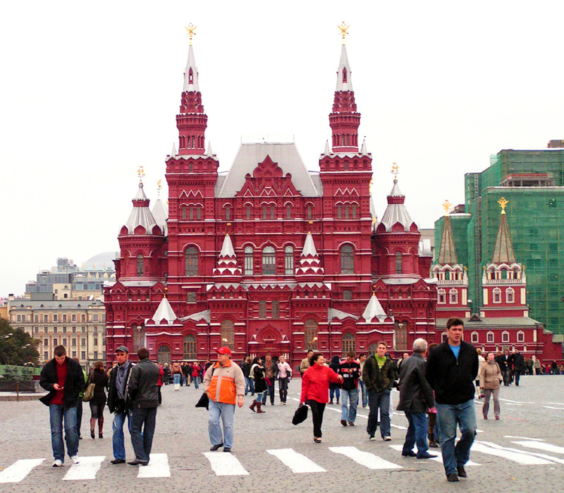 The Red Square, Moscow