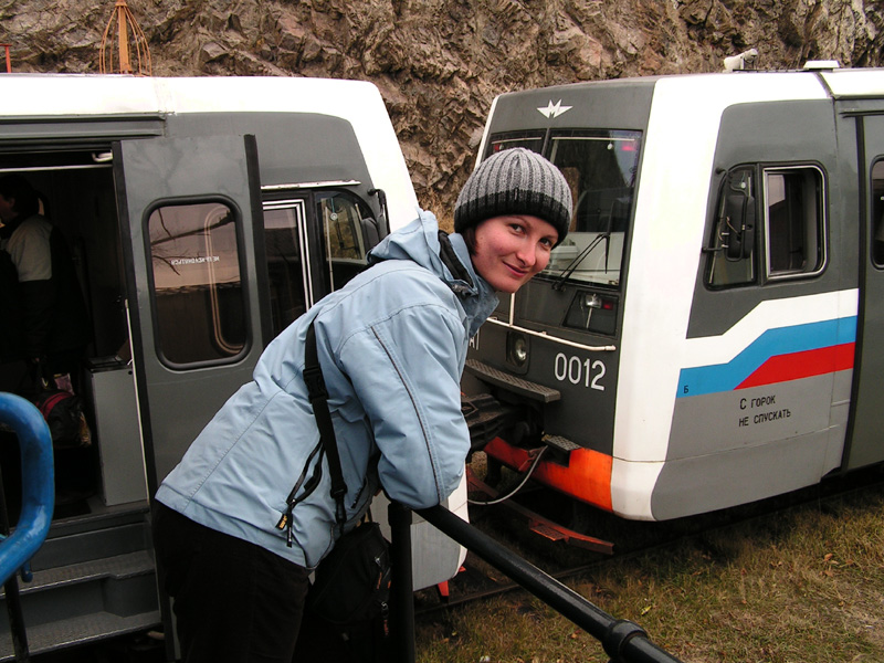 Local train around Baikal 06