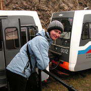 Local train around Baikal 06