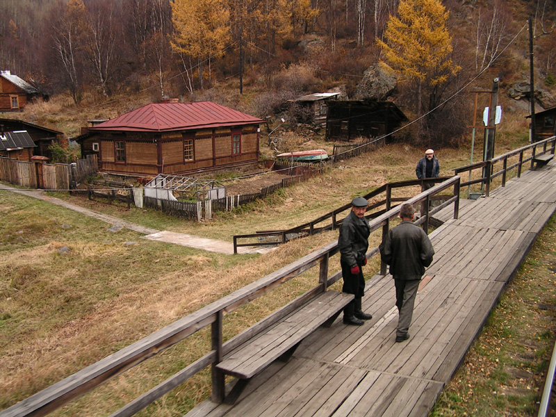 Local train around Baikal 15