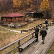 Local train around Baikal 15