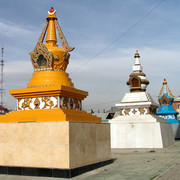 Ulaanbaatar - The Gandantegchinlen Monastery 04