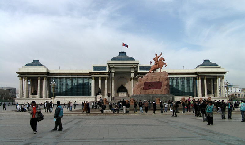 Ulaanbaatar - Sukhbaatar Square 01