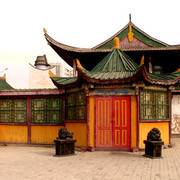 A temple in Ulaanbaatar